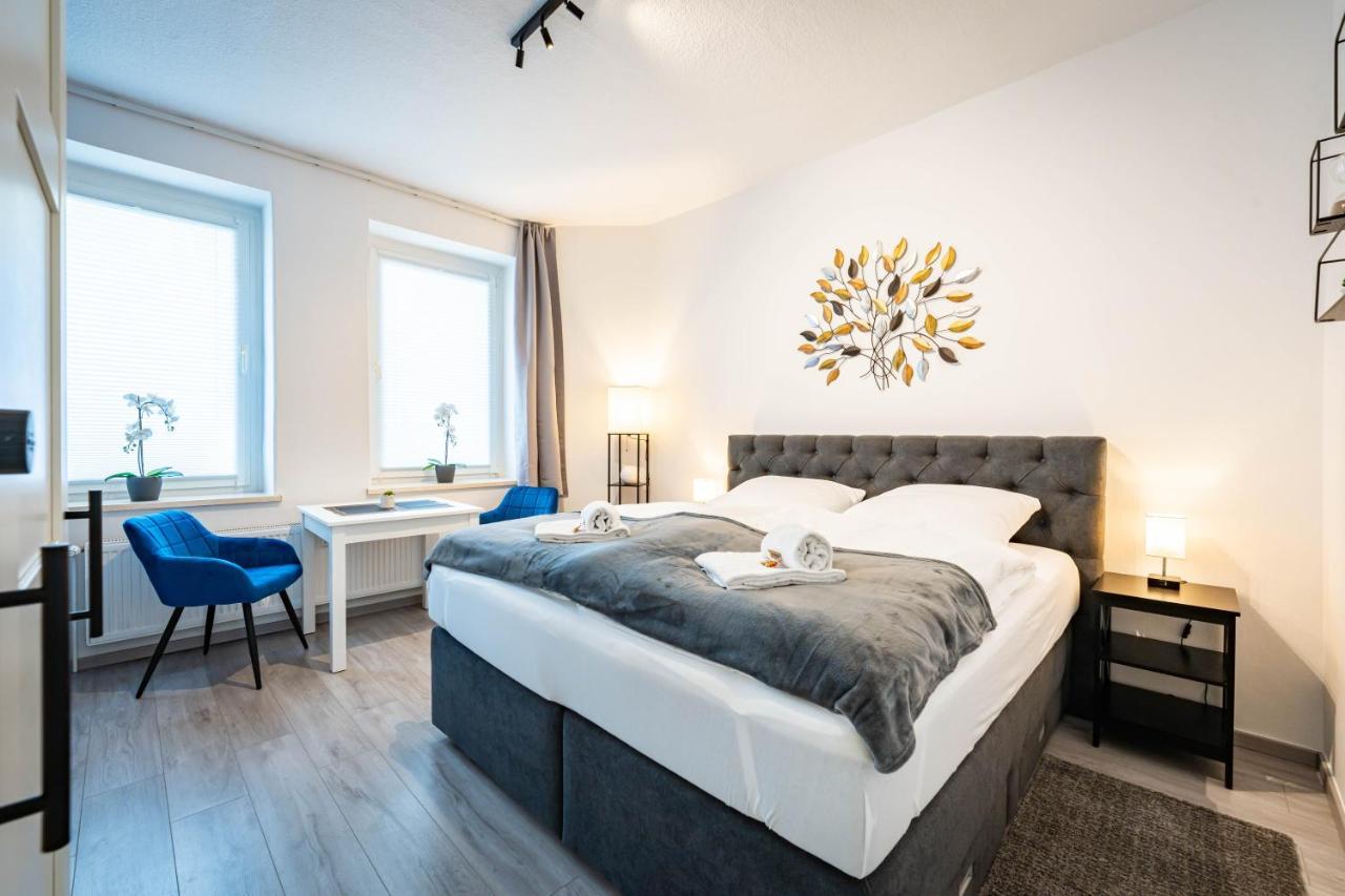 Apartmento Blue Magdeburg - Zentral - Wifi - Netflix Zewnętrze zdjęcie