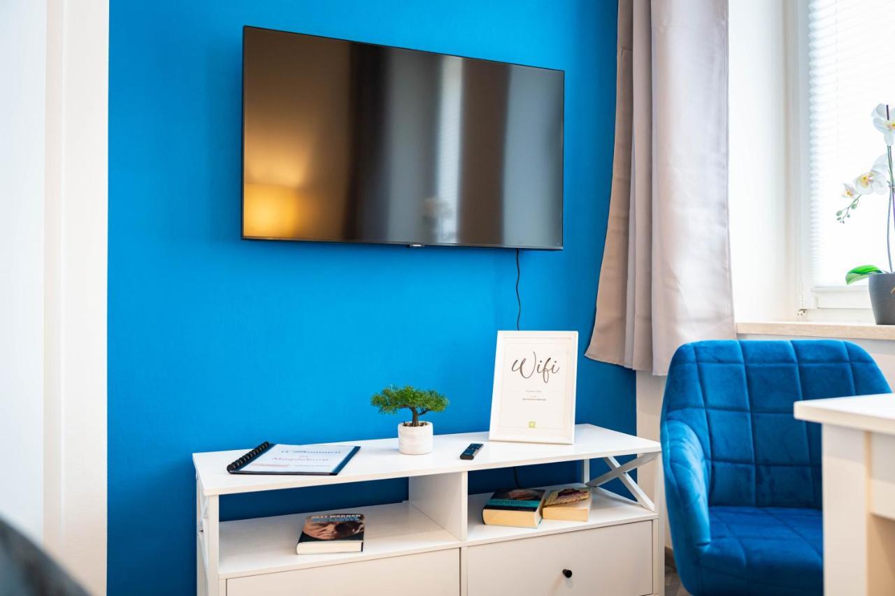 Apartmento Blue Magdeburg - Zentral - Wifi - Netflix Zewnętrze zdjęcie