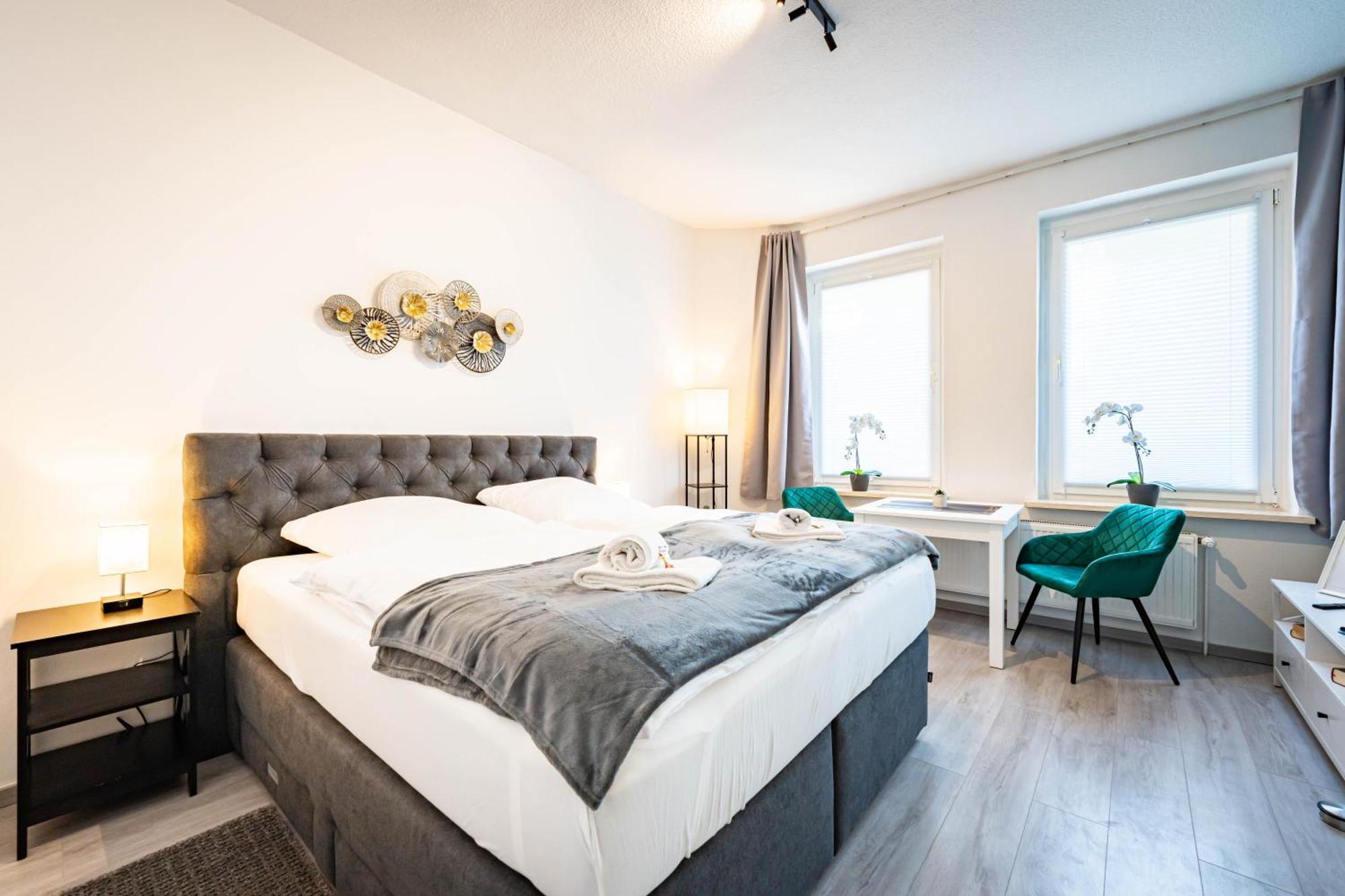 Apartmento Blue Magdeburg - Zentral - Wifi - Netflix Zewnętrze zdjęcie