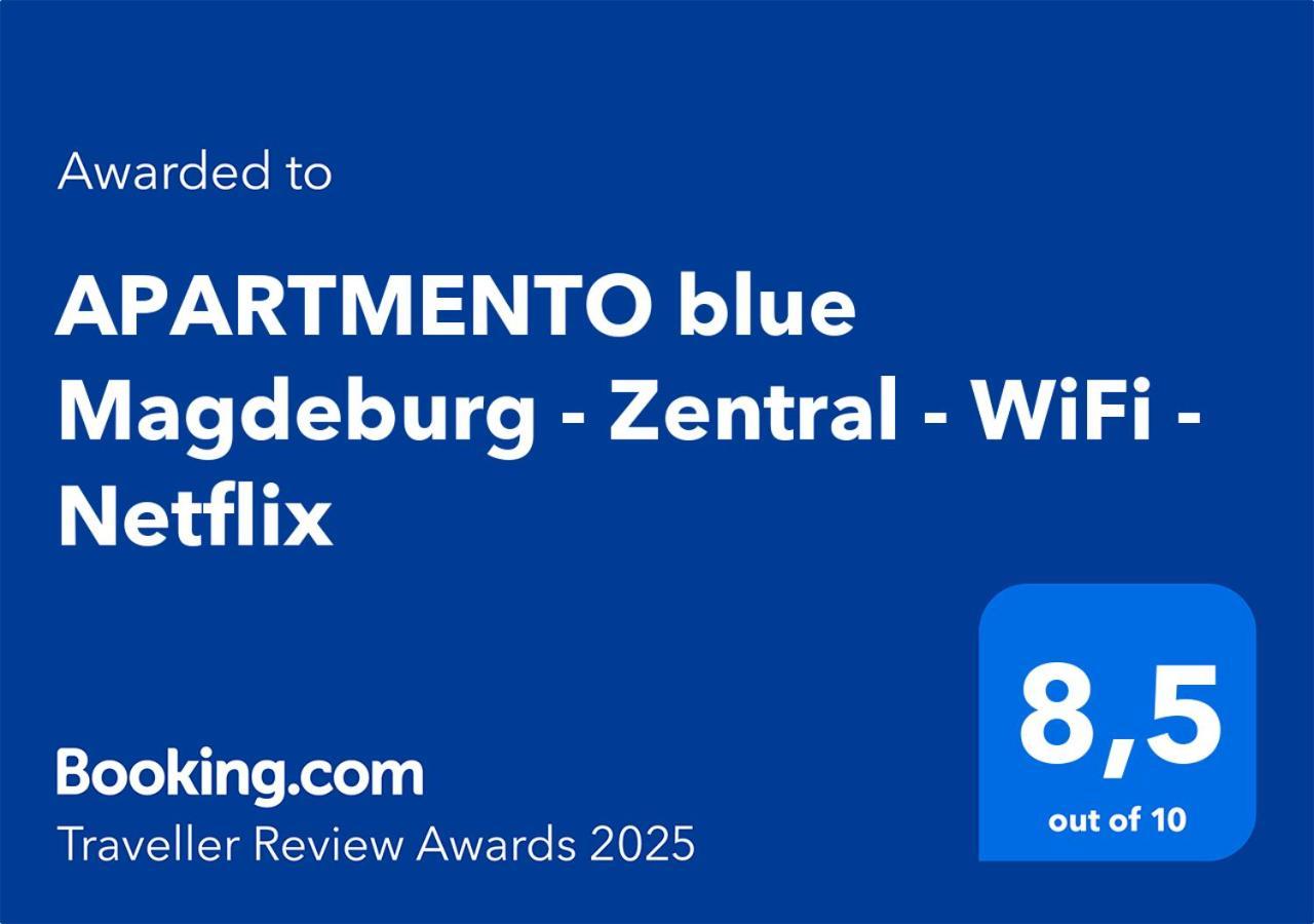 Apartmento Blue Magdeburg - Zentral - Wifi - Netflix Zewnętrze zdjęcie